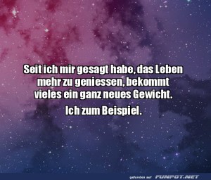 fun-Bild: Gewichtiger Lebensgenuss