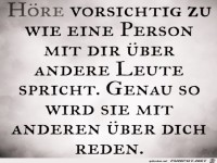 Ueber andere Leute