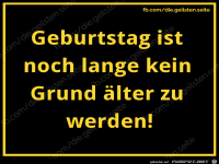 Geburtstag