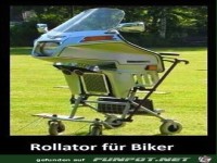 Rollator f�r Biker