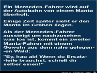 auf der Autobahn........