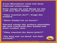 Zwei Blondinen...