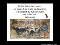 Richte dein Leben....