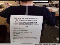 FAQ auf dem R�cken