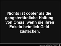 Gangster�hnliche Haltung