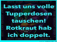 Tupperdosen tauschen