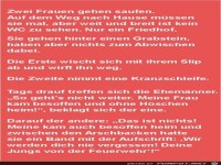 zwei Frauen gehen saufen...