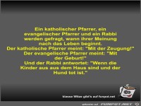 Ein katholischer Pfarrer