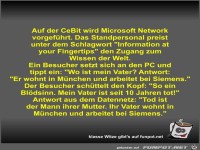 Auf der CeBit wird Microsoft Network vorgefhrt