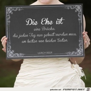 die ehe ist eine Bruecke