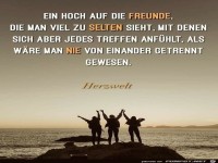 Ein Hoch auf die Freunde