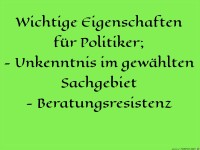 politikereigenschaften