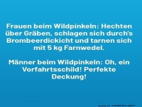 Der groe Wildpinkel-Unterschied