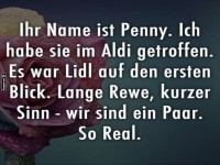 Liebe auf den ersten Blick im Supermarkt