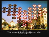 Verbotene Liebe im Schilderwald