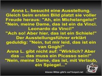 Kunstkennerin auf Abwegen