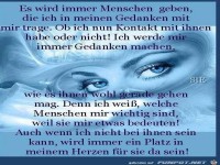 Es wird immer Menschen 