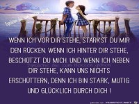 Wenn ich vor dir stehe