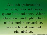 Ich war was besonderes