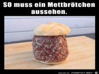 Klasse Mett-Br�tchen