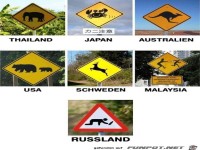 Int. Verkehrszeichen