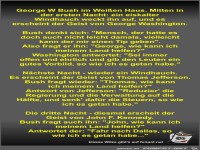 George W Bush im Weien Haus