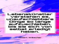 lebensk�nstler verstehen es