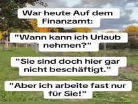 Urlaubsantrag beim Finanzamt