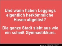 Leggings: Die neue Stadtkleidung?