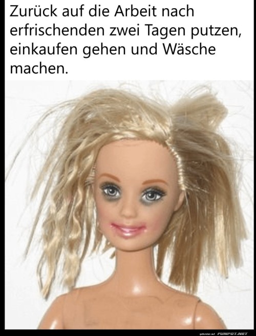 Typischer-Wochenstart-f�r-eine-Puppe.jpg auf www.funpot.net