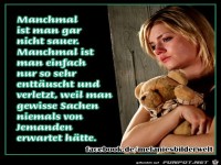 Manchmal ist man gar nicht sauer