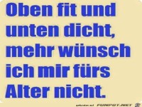Für das Alter