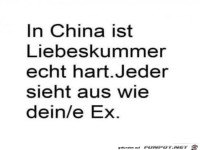 Liebeskummer in China.....