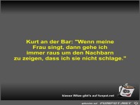 Kurt an der Bar