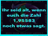 Ihr seid alt