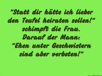 teufel heiraten