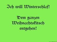 winterschlaf