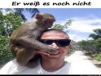 Er weiß es noch nicht