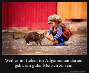 herz-Bild: Ein guter Mensch sein