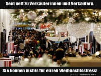 Seid nett zu Verk�ufern