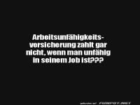 Unf�higkeit und Versicherungen