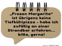 Pizza oder Cocktail? Die Strandbar-Erkenntnis!