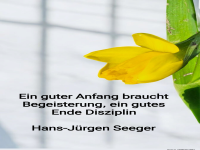 ein guter anfang