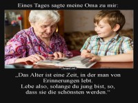Oma erzählt ihre besten Lebensgeschichten