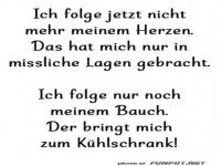 Bauchentscheidungen f�r den K�hlschrank