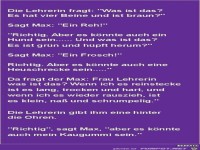 Lehrerin fragt