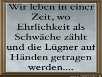 Wir leben in einer Zeit