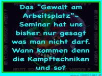Gewalt am Arbeitsplatz