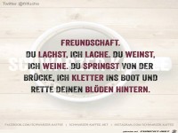 Das ist Freundschaft