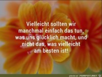 Vielleicht sollten wir